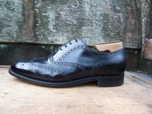 Load image into Gallery viewer, JOSEPH CHEANEY BROGUES – BLACK - UK 8 – EXCELLENT CONDITION
