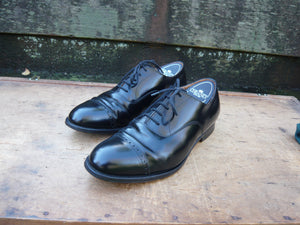 CHURCH’S VINTAGE BROGUES – BLACK - UK 8 – BARCROFT - EXCELLENT CONDITION