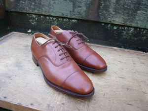 CHURCH’S OXFORD – BROWN / TAN – UK 8 – SUPERB CONDITION