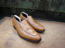 Load image into Gallery viewer, CROCKETT &amp; JONES LOAFERS – BROWN / TAN – UK 8 – EXCELLENT CONDITION
