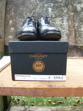 Load image into Gallery viewer, JOSEPH CHEANEY BROGUES – BLACK – UK 8 – PARKINSON - EXCELLENT CONDITION
