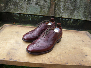 CHURCH’S VINTAGE BROGUES – BROWN / MAHOGANY - UK 8.5 – CHETWYND – EXCELLENT CONDITION