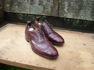 CHURCH’S VINTAGE BROGUES – BROWN / MAHOGANY - UK 8.5 – CHETWYND – EXCELLENT CONDITION