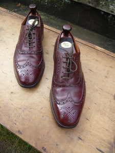 CHURCH’S VINTAGE BROGUES – BROWN / MAHOGANY - UK 8.5 – CHETWYND – EXCELLENT CONDITION