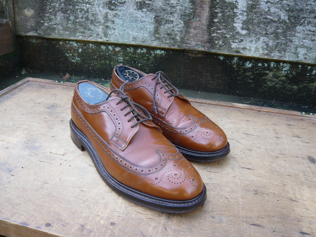 JOSEPH CHEANEY BROGUES – BROWN / TAN - UK 7 – KINGSTON – VERY GOOD CONDITION