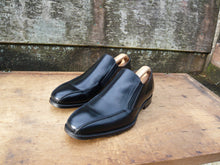 Load image into Gallery viewer, JOSEPH CHEANEY LAZYMAN LOAFERS – BLACK – UK 9 – COREY - EXCELLENT CONDITION
