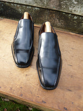 Load image into Gallery viewer, JOSEPH CHEANEY LAZYMAN LOAFERS – BLACK – UK 9 – COREY - EXCELLENT CONDITION
