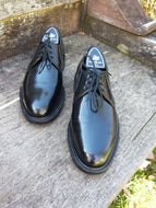 JOSEPH CHEANEY VINTAGE DERBY – BLACK – UK 6 – YORK – UNWORN CONDITION