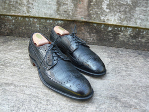 CHURCH’S VINTAGE BROGUES – BLACK - UK 10 – EXCELLENT CONDITION