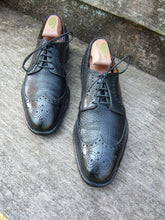 Load image into Gallery viewer, CHURCH’S VINTAGE BROGUES – BLACK - UK 10 – EXCELLENT CONDITION
