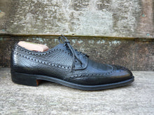 Load image into Gallery viewer, CHURCH’S VINTAGE BROGUES – BLACK - UK 10 – EXCELLENT CONDITION
