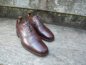 JOSEPH CHEANEY VINTAGE BROGUES – BROWN – UK 7 – HOGAN - EXCELLENT CONDITION