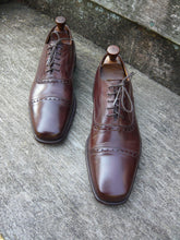 Load image into Gallery viewer, JOSEPH CHEANEY VINTAGE BROGUES – BROWN – UK 7 – HOGAN - EXCELLENT CONDITION
