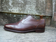 Load image into Gallery viewer, JOSEPH CHEANEY VINTAGE BROGUES – BROWN – UK 7 – HOGAN - EXCELLENT CONDITION
