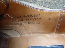 Load image into Gallery viewer, JOSEPH CHEANEY VINTAGE BROGUES – BROWN – UK 7 – HOGAN - EXCELLENT CONDITION
