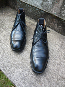 JOSEPH CHEANEY CHUKKA BOOTS – BLACK – UK 8.5 – JACKIE - EXCELLENT CONDITION