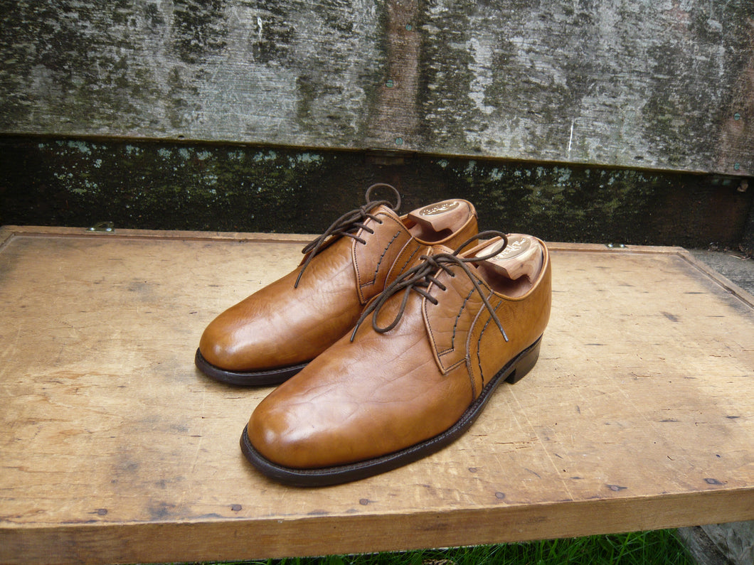 JOSEPH CHEANEY VINTAGE DERBY – BROWN / TAN - UK 8 – EXCELLENT  CONDITION