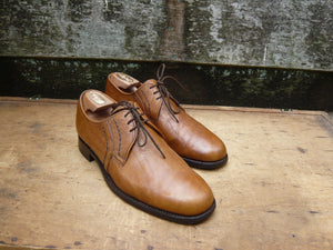 JOSEPH CHEANEY VINTAGE DERBY – BROWN / TAN - UK 8 – EXCELLENT  CONDITION