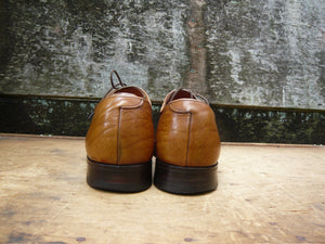 JOSEPH CHEANEY VINTAGE DERBY – BROWN / TAN - UK 8 – EXCELLENT  CONDITION