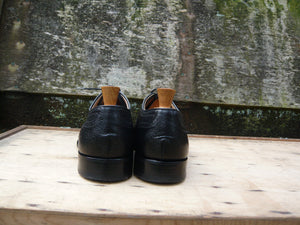 CHURCH’S BROGUES – BLACK CAVIAR CALF - UK 9 – BURSTOCK - SUPERB CONDITION