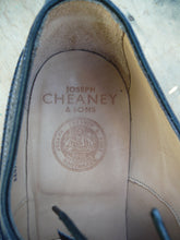 Load image into Gallery viewer, JOSEPH CHEANEY BROGUES – NAVY BLUE – UK 8 – HADDON – EXCELLENT CONDITION
