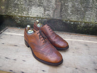 JOSEPH CHEANEY VINTAGE BROGUES – BROWN / TAN – UK 9 – AVON – VERY GOOD CONDITION