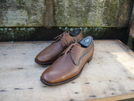 CROCKETT & JONES VINTAGE DERBY – BROWN / TAN – UK 10.5  – WINDSOR - SUPERB CONDITION