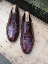 Load image into Gallery viewer, JOSEPH CHEANEY BROGUES - BROWN - UK 9.5 – CARLTON – EXCELLENT CONDITION
