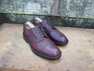 ALFRED SARGENT VELDTSCHOEN DERBY – BROWN - UK 7.5 – CALDBECK – WORN ONCE