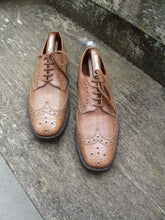 Load image into Gallery viewer, JOSEPH CHEANEY VINTAGE BROGUES – BROWN / TAN - UK 8.5 – EXCELLENT CONDITION
