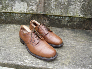 JOSEPH CHEANEY VINTAGE DERBY – BROWN / TAN - UK 8.5 – LATIMER – EXCELLENT CONDITION