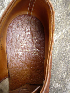 JOSEPH CHEANEY VINTAGE DERBY – BROWN / TAN - UK 8.5 – LATIMER – EXCELLENT CONDITION