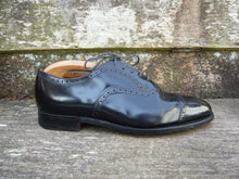 Load image into Gallery viewer, CHURCH’S VINTAGE BROGUES - BLACK – UK 7 – LEGATE – EXCELLENT CONDITION
