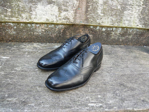 JOSEPH CHEANEY BROGUES – BLACK  - UK 7.5 – LONDON – EXCELLENT CONDITION