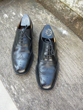 Load image into Gallery viewer, JOSEPH CHEANEY BROGUES – BLACK  - UK 7.5 – LONDON – EXCELLENT CONDITION
