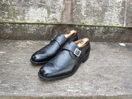 CHURCH’S MONKSTRAP – BLACK – UK 10.5 – CADOGAN – UNWORN CONDITION