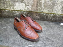 Load image into Gallery viewer, CROCKETT &amp; JONES VINTAGE BROGUES – BROWN / TAN – UK 8  – EVEREST - EXCELLENT CONDITION
