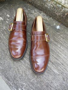 CHURCH’S MONK STRAP – BROWN – UK 6.5 – WESTBURY – EXCELLENT CONDITION