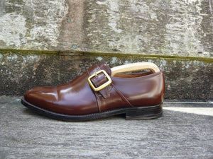 CHURCH’S MONK STRAP – BROWN – UK 6.5 – WESTBURY – EXCELLENT CONDITION