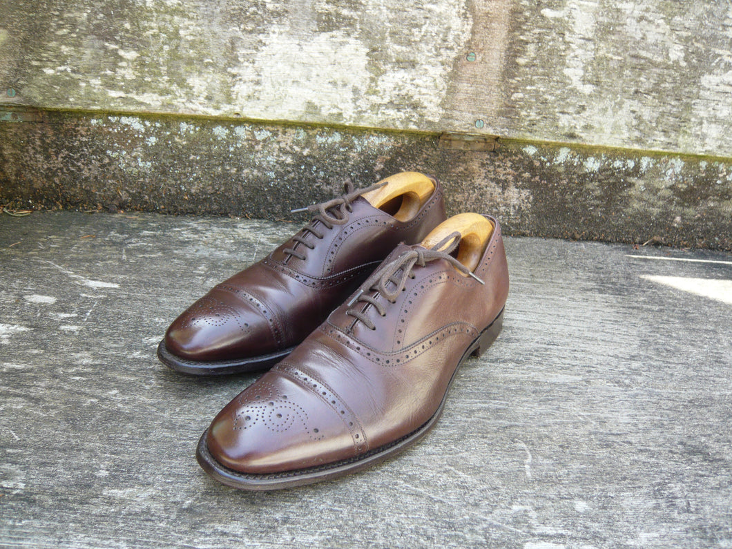 CHURCH’S BROGUES – BROWN - UK 9 – TORONTO – EXCELLENT CONDITION