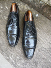 Load image into Gallery viewer, JOSEPH CHEANEY BROGUES – BLACK – UK 9.5 – EWAN – EXCELLENT CONDITION
