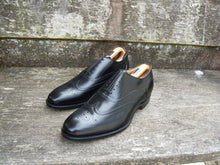 Load image into Gallery viewer, CHURCH’S BROGUES – BLACK - UK 10.5 – GUNTHORPE – UNWORN CONDITION
