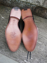 Load image into Gallery viewer, CHURCH’S BROGUES – BLACK - UK 10.5 – GUNTHORPE – UNWORN CONDITION
