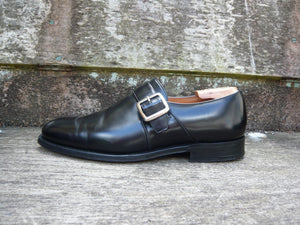 CHURCH'S MONK STRAP – BLACK – UK 7.5 – WESTBURY – EXCELLENT