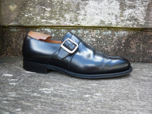 CHURCH'S MONK STRAP – BLACK – UK 7.5 – WESTBURY – EXCELLENT