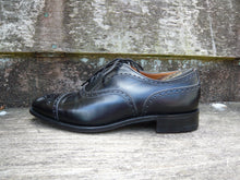 Load image into Gallery viewer, CHURCH’S VINTAGE BROGUES – BLACK - UK 7.5 – DIPLOMAT – EXCELLENT CONDITION
