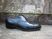 Load image into Gallery viewer, CHURCH’S VINTAGE BROGUES – BLACK - UK 7.5 – DIPLOMAT – EXCELLENT CONDITION
