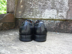 CHURCH’S VINTAGE BROGUES – BLACK - UK 7.5 – DIPLOMAT – EXCELLENT CONDITION