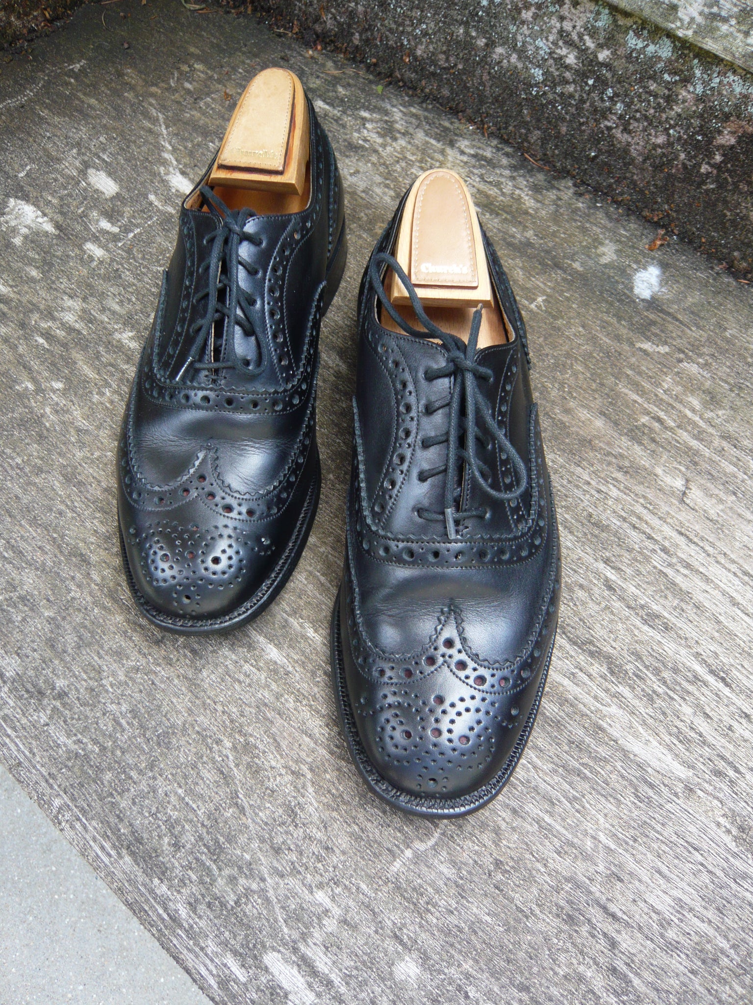 Church's Leather BURWOOD Brogue Derby Shoes men - Glamood Outlet