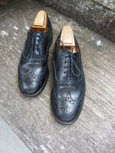 Load image into Gallery viewer, CHURCH’S BROGUES – UNLINED BLACK CALF LEATHER - UK 7 – BURWOOD H – EXCELLENT CONDITION
